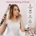 4 in 1 Curling Iron Set - Interchangeable Ceramic Curling Wands & Flat Iron Hair Straightener with Comb Protective Glove & Clips | International Shipping Available - Buy Online on GoSupps.com