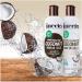 Inecto All Natural Shampoo and Conditioner Set Itchy Scalp Treatment for Women Restorative and Moisturizing Vegan Shampoo for All Hair Types (Coconut) - Buy Online on GoSupps.com