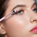 MSQ 12-Piece Eye Makeup Brush Set - Perfect for Eyeshadow Highlighter & Concealer - Pink Rose | International Shipping - Buy Online on GoSupps.com
