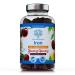 Iron Gummies with Added Vitamin C - 150 Natural Cherry Flavour Chewable Yummy Gummies - 5 Month Supply - efficient Absorption and gentler Digestion Formula - Made in The UK