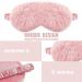 8 Pcs Plush Sleep Eye Masks - Soft Comfortable Blindfolds for Sleepover Birthday Parties - Men Women Kids - 8 Colors (Classic) - Buy Online on GoSupps.com