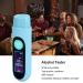 Digital Alcohol Breathalyzer Tester LCD 3 Color Display USB Charging Contactless Testing - Blue - Buy Online on GoSupps.com