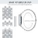 V-MORO Bling Diamond Metal Band with Protective Case for Fitbit Versa 4/Sense 2 - Silver - Buy Online on GoSupps.com