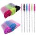 300Pcs Disposable Eyelash Mascara Brushes - Colorful Crystal, for Eye Lashes Extension & Makeup - Buy Online on GoSupps.com