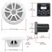 BOSS Audio MCKGB450W.6 Marine Gauge Receiver & Speaker Package | Weatherproof IPX6, Bluetooth, USB MP3, AM FM, NOAA Weather Band Tuner - Buy Online on GoSupps.com