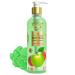 Body Wash Green Apple & Grape Fruit 300ml (Loofah Free) For Glowing & Nourished Skin All Skin Type For Men And Women
