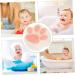 NOLITOY 3pcs Baby Facial Shower Loofah Set - Gentle Face Cleansing Pads & Bath Scrubber for Toddlers - Buy Online on GoSupps.com