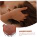Beaupretty 3ST Airbag Kamm Massage Comb - Portable Bear-Shaped Wooden Scalp Brush for Relaxation & Shampooing | Cute Rosewood Design - Buy Online on GoSupps.com