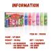 CHICTRY 6 Piece Fruity Lip Balm Christmas Set Moisturizing Formula for Holiday Gift Multicolor One Size One Size Multicolor - Buy Online on GoSupps.com