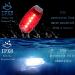 6pcs LED Navigation Lights for Boats Kayak - Safety Light with 3 Flashing Modes - Easy Clip-On Kit for Boat Bow, Stern, Mast, Paddles - Kayaking Accessories for Yacht, Bike Tail - Red Green White - Buy Online on GoSupps.com