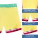 Cozople Men's Swim Trunks w/ Compression Liner - Quick Dry Lightweight Shorts - Rainbow Palm Tree - Large - Buy Online on GoSupps.com