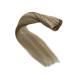 22 Inch Real Human Hair Clip in Extensions - Ash Blonde to Blonde Highlights - Remy Hair - 7 Pieces - 70G - Women's Hair Clip ins - Buy Online on GoSupps.com