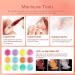 Dipping Powder Nail Kit Starter with Nail Drill - 6 Color Set with Glitter and Essential Liquid, Manicure Tools Gift for Women - Buy Online on GoSupps.com