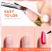 Modelones Builder Nail Gel - Clear 2oz Hard Gel for Nail Extension - Acrylic Kit with Nail Forms and Brush - Professional DIY Manicure Set - Buy Online on GoSupps.com