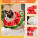 Avont Rewrise Adjustable Cat Collar - Soft Neck Leak Protection for Small Dogs & Cats Ideal After Surgery - Medium Watermelon - Buy Online on GoSupps.com