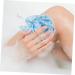 Sky-Blue Bath Sponge Lace Shower Ball Scrubber - Premium Home Bathroom Essential - International Shipping Available - Buy Online on GoSupps.com