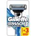 Gillette Mach3 Start Razor + 2 Sheets with Aqua-Grip Handle for Full Control Even Wet - Buy Online on GoSupps.com