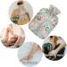 Naanle 2L Hot Water Bottle with Lid | Flower Tree of Life Design | Pain Relief & Warmth for Back Hands Feet & Neck Therapy - Buy Online on GoSupps.com