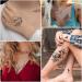 Cerlaza Temporary Tattoos for Women - Large Flower Collection - Waterproof Fake Tattoos - 10 Sheets - Buy Online on GoSupps.com