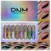 8 Colors Liquid Glitter Eyeliner Sets delineadores de colores para ojos DNM Silver Gold Blue Green Metallic Sparkly Colorful Glitter Gel Liquid Eyeliner Pen Pack Glitter Liquid Liner Glitters for Eyes 8 Count (Pack of 1)...