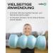 Relexa Double-Twin Fascia Roller - 4 Ergonomic Areas for Neck Back Buttocks & Legs | Deep Muscle Relief | Available in Turquoise - Buy Online on GoSupps.com