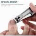 UNbit Nail Clipper 1PC Portable Anti-Splash Nail Clipper Multi-Size Stainless Steel Fingernail Nipper Cutters Manicure Heavy Nail Trimming Tool(Color:A) - Buy Online on GoSupps.com