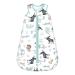 Mosebears Baby Winter Sleeping Bag Children's Sleeping Bag 2.5 Tog Baby Sleeping Bags 100% Cotton for Various Sizes from Birth to Age of 24 Months (Blue Zoo 6-12 Months)