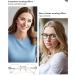 LUFF Rimless Reading Glasses for Women - Blue Light Blocking Fashion Metal Frameless Eyeglasses Anti Eyestrain 2.0x Gold - Shop Internationally! - Buy Online on GoSupps.com