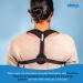Chirp Upper Back Posture Corrector for Men and Women - Adjustable Shoulder and Back Brace for Posture Alignment - Black - Buy Online on GoSupps.com