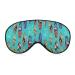 Surfboards with Stylish Phrases Sleep Mask Eye Cover for Sleeping Blindfold with Adjustable Strap Blocks Light Night Travel Nap for Men Women