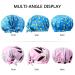 YISUN Shower Caps for Women - 2 PACK Double Layer Waterproof Bath Cap - Reusable & Elastic Band - Buy Online on GoSupps.com