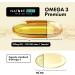 Nature Diet Omega 3 Premium - 2000mg with 1500mg EPA & DHA - 120 Soft Capsules Omega 3 High Concentration Fish Oil - 2 Month Supply - Buy Online on GoSupps.com