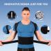 Back Brace Posture Corrector - Adjustable Lightweight Support for Men & Women | Pain Relief for Neck Back & Shoulders - Buy Online on GoSupps.com