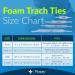 TIDI Posey Foam Trach Tie - Medium (8197M) - 12 Ties - Tracheostomy Tube Holder for Home Care - Buy Online on GoSupps.com