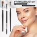 BBTO 3-Part Eyebrow & Duo Eye Brush Set - Angled Eyeliner Precision Flat Definer & Small Shades for Women & Girls - International Shipping Available - Buy Online on GoSupps.com