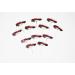 Red Convertible Classic Car Cupcake Topper Picks for Birthday Cake Decorations - Buy Online on GoSupps.com