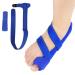 Hallux Valgus Bunion Corrector Soft Toe Corrector Straightener toe fortification belt Big toe separator foot care tool for support bandage