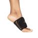 Copper Fit unisex adult Rapid Relief Plantar Fascia Arch Foot Wrap with Hot or Cold Gel Pack Black Adjustable