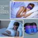 Bonuci 12 Pack Sleep Mask Blackout 3D Eye Mask - Ultralight Night Blindfold for Men Women | Adjustable Strap for Travel, Side and Back Sleepers - Purple Black Blue - Buy Online on GoSupps.com
