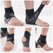 Hually One Pair Adjustable Ankle Support Ankle Support Breathable Open Heel Adjustable Size Ankle Brace for Men Women Foot Pr - Buy Online on GoSupps.com