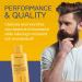Seven Potation Bartshampoo for Men - Natural Vegan Beard Shampoo Bar | Gentle Clean Itch-Free Citrus Tonic (250ml) - Eco-Friendly Cruelty-Free - Buy Online on GoSupps.com