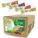 ANDROS | 100 sticks individuels de confiture 20g | 4 parfums pour varier les plaisirs : fraise prune groseille abricot