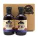 Kodiak Cakes Mountain Berry Super Fruit Pancake Syrup - Gluten Free, Cholesterol Free, Less Sugar Than Maple Syrup - Breakfast Syrups & Toppings Made With Real Fruit - Pack of (2), 16 fl. oz. each
