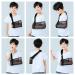 Kids Arm Sling Mesh Black Shoulder Immobilizer Brace for Children with Broken Shoulder, Elbow, Arm, Wrist Injury - Pediatric Toddler Girls Boys - Left/Right - Buy Online on GoSupps.com