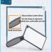 Handheld Square Glass with 2.5X 4X Magnification for Children Old Man Reading Magnifier Stamps Jewelery Identification Tool Made in China - Buy Online on GoSupps.com