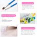 Colorful Unicorn Paint by Numbers Kit for Kids | DIY Oil Painting on Canvas | Beginner Home Wall Decor Arts | 4 Pack (7.8 x 7.8 inch) - GemZono GZ-12 - Buy Online on GoSupps.com