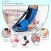Plantar Fasciitis Night Splint - Upgrade Relief Brace for Men & Women | Achilles Tendonitis Support in Blue | International Shipping Available - Buy Online on GoSupps.com