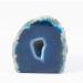 Serafino Genuine Brazilian Agate Geode - Stunning Blue-Green Crystal Decor | International Shipping Available - Buy Online on GoSupps.com