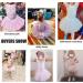 BAOHULU Girls Ballet Leotard with Full Skirt Tutu Dress - Diamond Pink (4-5T) - Buy Online on GoSupps.com