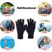 Anti-UV Gloves for Gel Nail Lamp Cool Breathable Bouncy Gel Nail Lamp UV Gloves Nail Gloves Gel Manicure Gloves Nail Mitt Protects Fingers from Uv For Nail Art Gel UV LED Lamp Tool(Black) - Buy Online on GoSupps.com